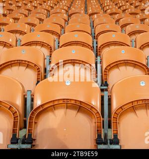 Blackpool, Royaume-Uni. 05 décembre 2023. Bloomfield Road attend avant le match, lors du Bristol Street Motors Trophy Match Blackpool vs Barnsley à Bloomfield Road, Blackpool, Royaume-Uni, le 5 décembre 2023 (photo de Cody Froggatt/News Images) à Blackpool, Royaume-Uni le 12/5/2023. (Photo de Cody Froggatt/News Images/Sipa USA) crédit : SIPA USA/Alamy Live News Banque D'Images