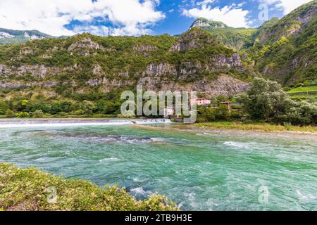 Italie Vénétie Vallée de Brenta - localité San Gaetano Banque D'Images