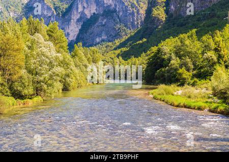 Italie Vénétie Vallée de Brenta - localité Costa River Brenta Banque D'Images