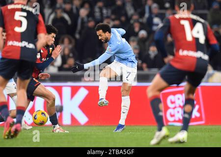 Rome, Italie. 05 décembre 2023. Felipe Anderson du SS Lazio lors du match de football de la coupe d'Italie entre le SS Lazio et le CFC de Gênes au stade Olimpico de Rome (Italie), le 5 décembre 2023. Crédit : Insidefoto di andrea staccioli/Alamy Live News Banque D'Images