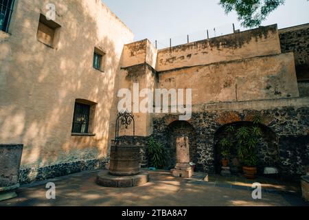 Mexico, Mexique - 14 mai 2023 le Museo de El Carmen, qui est logé dans un ancien couvent à San Angel. Photo de haute qualité Banque D'Images