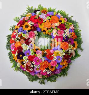 Couronne funéraire, Allemagne, Rhénanie du Nord-Westphalie Banque D'Images