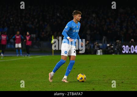 Jesper Lindstrom du SSC Napoli en action lors du match Serie A TIM entre le SSC Napoli et le FC Internazionale au Stadio Diego Armando Maradona, Napol Banque D'Images