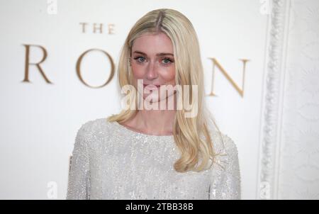 Londres, Royaume-Uni. 05 décembre 2023. Elizabeth Debicki assiste à la célébration finale de la Couronne au Royal Festival Hall de Londres. (Photo Fred Duval/SOPA Images/Sipa USA) crédit : SIPA USA/Alamy Live News Banque D'Images
