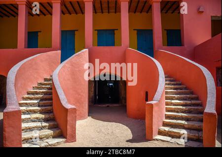 Musée de la Maison des esclaves sur l'île de Gorée près de Dakar au Sénégal Banque D'Images