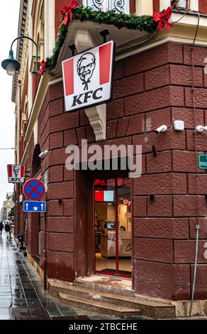 KFC étend sa présence à Sarajevo avec un troisième magasin Banque D'Images