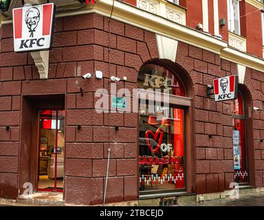 KFC étend sa présence à Sarajevo avec un troisième magasin Banque D'Images