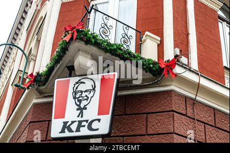 KFC étend sa présence à Sarajevo avec un troisième magasin Banque D'Images