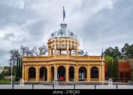 Musée militaire, Bendigo, Victoria, Australie. Banque D'Images