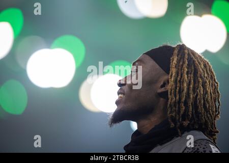 Moenchengladbach, Allemagne. 05 décembre 2023. Kouadio Kone (BMG) Borussia Mönchengladbach - VfL Wolfsburg 05.12.2023 Copyright (nur für journalistische Banque D'Images