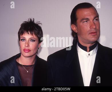 1991 Kelly LeBrock Steven Seagal photo de John Barrett/PHOTOlink Banque D'Images