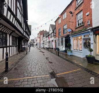 Friar Street, Worcester. Banque D'Images