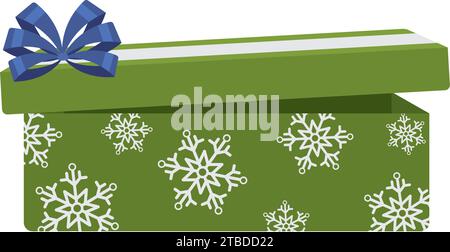 Vecteur d'icône de cadeau de noël coloré Illustration de Vecteur