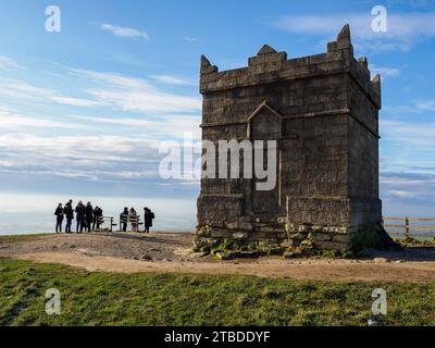 Rivington Pike au sommet de Winter Hill West Pennine Moors Lancashire UK Banque D'Images