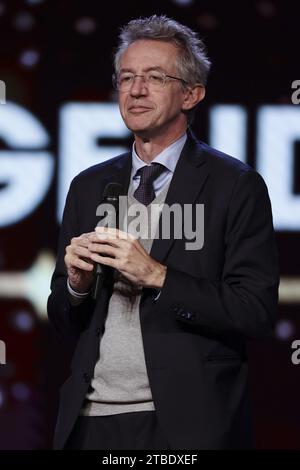 Naples, Italie. 06 décembre 2023. Maire de Naples Gaetano Manfredi lors de la neuvième édition des Gazzetta Sports Awards, la cérémonie de remise des prix dédiée aux stars du sport, organisée par la Gazzetta dello Sport à Naples le 6 décembre 2023 à bord du MSC Fantasia. Crédit : Agence photo indépendante/Alamy Live News Banque D'Images