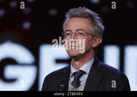 Naples, Italie. 06 décembre 2023. Maire de Naples Gaetano Manfredi lors de la neuvième édition des Gazzetta Sports Awards, la cérémonie de remise des prix dédiée aux stars du sport, organisée par la Gazzetta dello Sport à Naples le 6 décembre 2023 à bord du MSC Fantasia. Crédit : Agence photo indépendante/Alamy Live News Banque D'Images