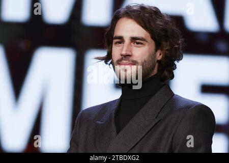 Naples, Italie. 06 décembre 2023. Gianmarco Tamberi est un joueur italien de haut-haie, champion olympique aux Jeux de Tokyo 2020 et champion du monde aux Championnats du monde de Budapest 2023 lors de la neuvième édition des Gazzetta Sports Awards, la cérémonie de remise des prix dédiée aux stars du sport, organisée par la Gazzetta dello Sport à Naples le 6 décembre, 2023 à bord du MSC Fantasia. Crédit : Agence photo indépendante/Alamy Live News Banque D'Images