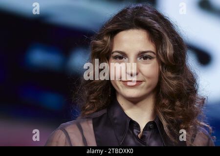 Naples, Italie. 06 décembre 2023. Ambra Sabatini athlète poaraolympique italienne Or au Grand Prix Dubai lors de la neuvième édition des Gazzetta Sports Awards, la cérémonie de remise des prix dédiée aux stars du sport, organisée par la Gazzetta dello Sport à Naples le 6 décembre 2023 à bord du MSC Fantasia. Crédit : Agence photo indépendante/Alamy Live News Banque D'Images