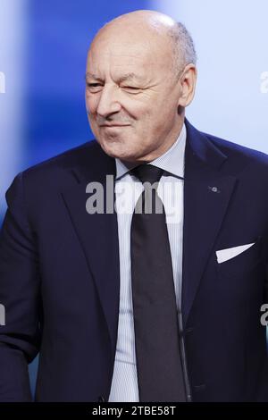 Naples, Italie. 06 décembre 2023. Directeur inter sportif Giuseppe Marotta lors de la neuvième édition des Gazzetta Sports Awards, la cérémonie de remise des prix dédiée aux stars du sport, organisée par la Gazzetta dello Sport à Naples le 6 décembre 2023 à bord du MSC Fantasia. Crédit : Agence photo indépendante/Alamy Live News Banque D'Images