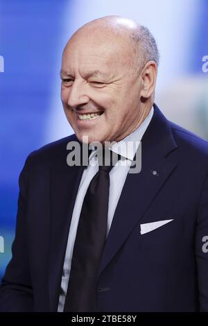 Naples, Italie. 06 décembre 2023. Directeur inter sportif Giuseppe Marotta lors de la neuvième édition des Gazzetta Sports Awards, la cérémonie de remise des prix dédiée aux stars du sport, organisée par la Gazzetta dello Sport à Naples le 6 décembre 2023 à bord du MSC Fantasia. Crédit : Agence photo indépendante/Alamy Live News Banque D'Images