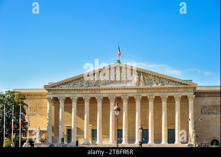 FRANCE, PARIS (75) 7E ARRONDISSEMENT, L'ASSEMBLEE NATIONALE Banque D'Images