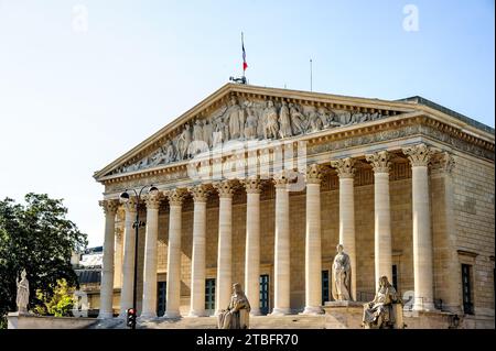 FRANCE, PARIS (75) 7E ARRONDISSEMENT, L'ASSEMBLEE NATIONALE Banque D'Images