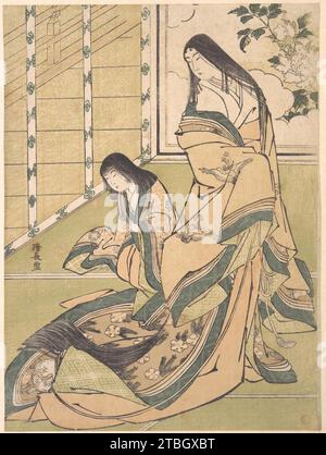 La troisième princesse (Onna San no Miya) 1911 de Torii Kiyonaga Banque D'Images