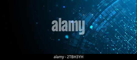 Technologie abstraite de l'ADN. Science concept médical. Fond futuriste. Structure de molécules filaires. Vecteur fait main. Illustration de Vecteur