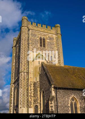 Église St Mary-le-More, Wallingford, Oxfordshire, Angleterre, Royaume-Uni, GO. Banque D'Images