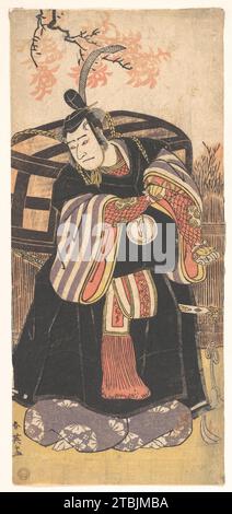 L'acteur Third Sawamura Sojuro dans le rôle d'un homme de haute position 1918 de Katsukawa Shun'ei Banque D'Images