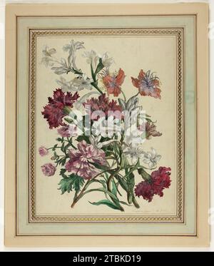 Pièce florale, n.d. Banque D'Images