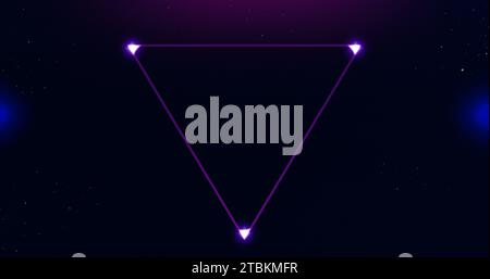 Arrière-plan de style futuriste rétro des années 80. Illustration vectorielle rétro futuriste d'onde de synthé dans le style des affiches des années 1980. Rétro nostalgique New wave vaporwa Banque D'Images