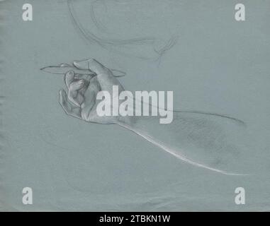 Étude de bras pour l'image de la faculté : théologie, c1898/1900. Banque D'Images