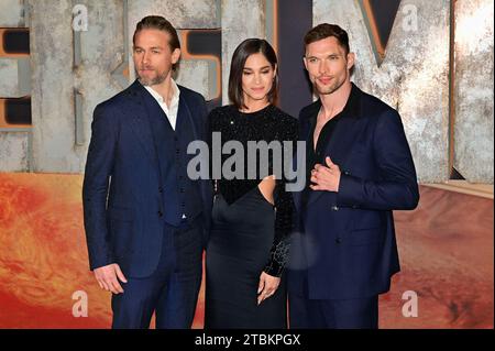 Londres, Royaume-Uni. 7 décembre 2023. Charlie Hunnam, Sofia Boutella et Ed Skrein assistent à The Rebel Moon - part One : a Child of Fire à BFI Imax, Londres, Royaume-Uni. Crédit : Voir Li/Picture Capital/Alamy Live News Banque D'Images