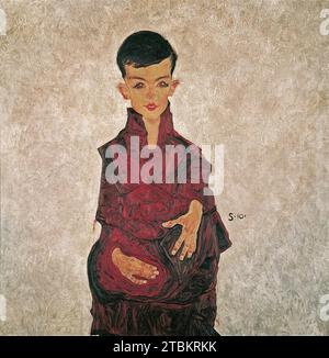 Reinerbub (portrait de Herbert Reiner), 1910. Banque D'Images