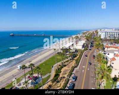 Drone photos de Oceanside California Banque D'Images