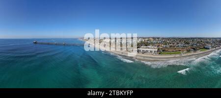 Drone photos de Oceanside California Banque D'Images