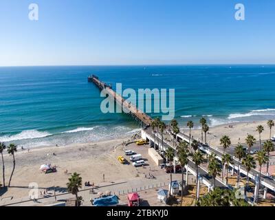 Drone photos de Oceanside California Banque D'Images