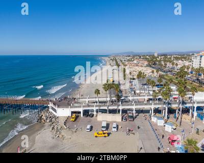 Drone photos de Oceanside California Banque D'Images