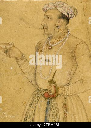 Empereur Jahangir (image 2 de 2), entre 1620 et 1625. Banque D'Images