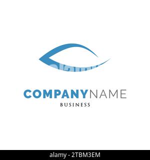 Modèle de conception de logo Eye Icon Illustration de Vecteur