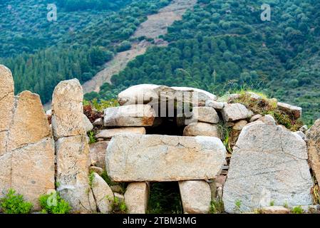 Tombe des géants d'Osono - Sardaigne - Italie Banque D'Images