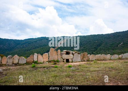 Tombe des géants d'Osono - Sardaigne - Italie Banque D'Images