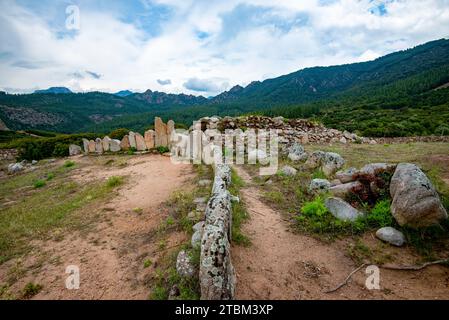 Tombe des géants d'Osono - Sardaigne - Italie Banque D'Images