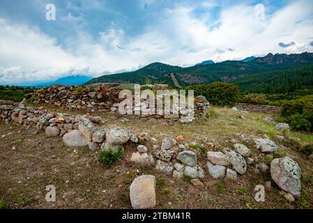 Tombe des géants d'Osono - Sardaigne - Italie Banque D'Images