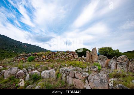 Tombe des géants d'Osono - Sardaigne - Italie Banque D'Images