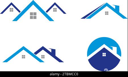 Est un symbole en relation avec les termes de maison, résidence ou logement Illustration de Vecteur