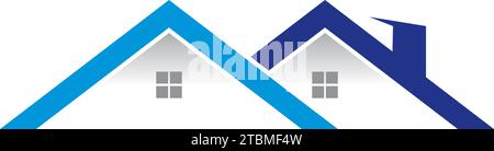 Est un symbole en relation avec les termes de maison, résidence ou logement Illustration de Vecteur