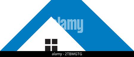 Est un symbole en relation avec les termes de maison, résidence ou logement Illustration de Vecteur