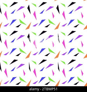 C'est l'art de combiner les objets de sorte qu'il devient une forme de motif de fond Illustration de Vecteur